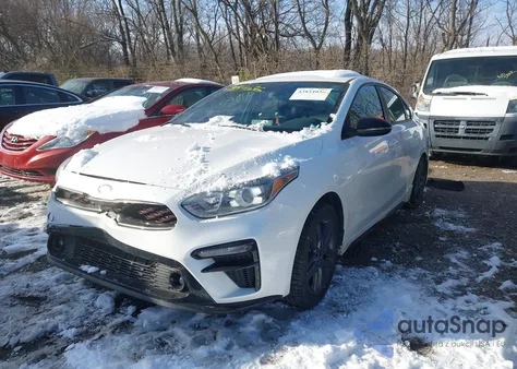 2021 Kia Forte Gt-Line из США, поврежденный, VIN 3KPF34AD0ME282275